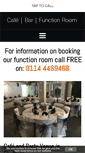 Mobile Screenshot of functionroomsheffield.com